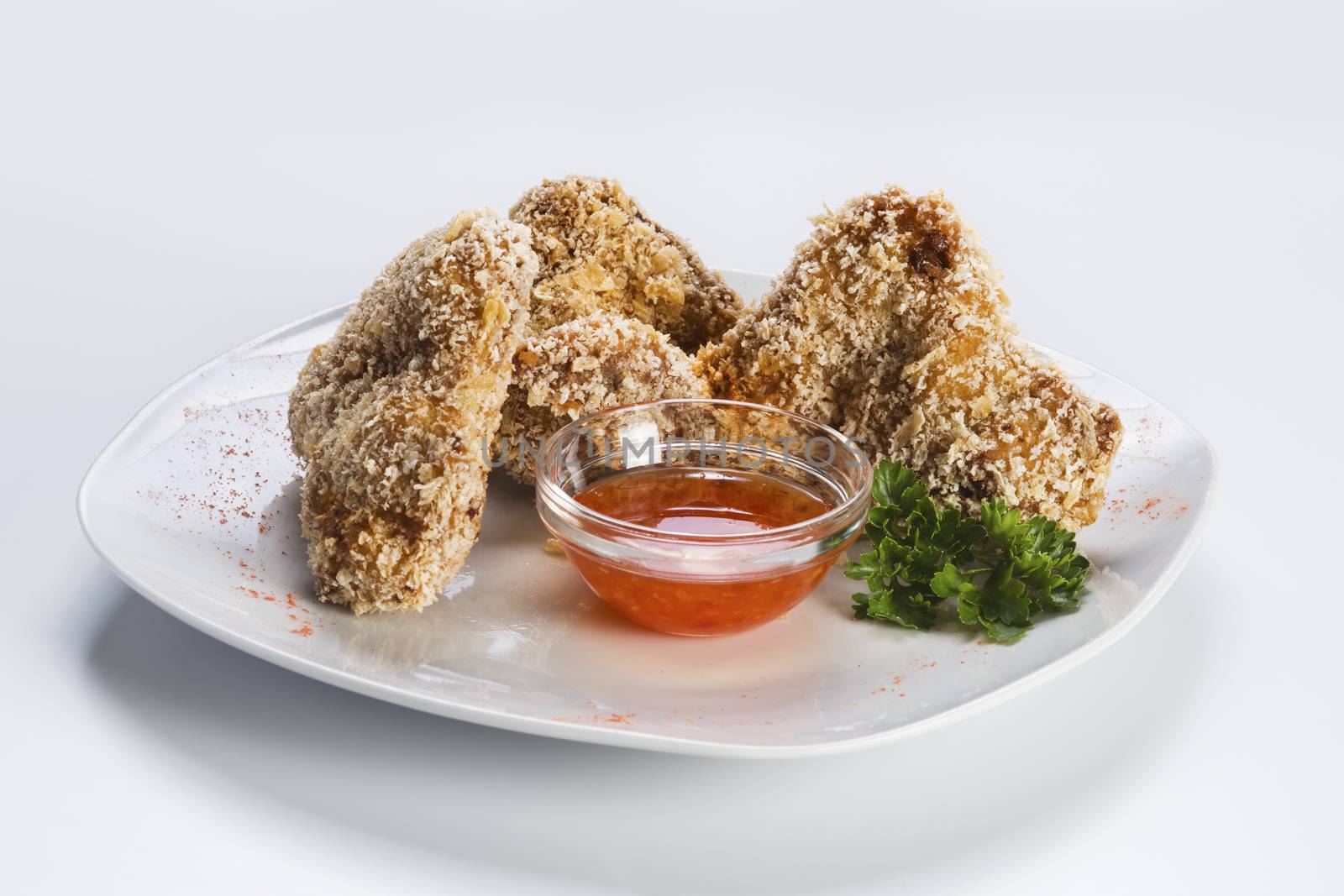 Crispy fried chicken wings   by kzen