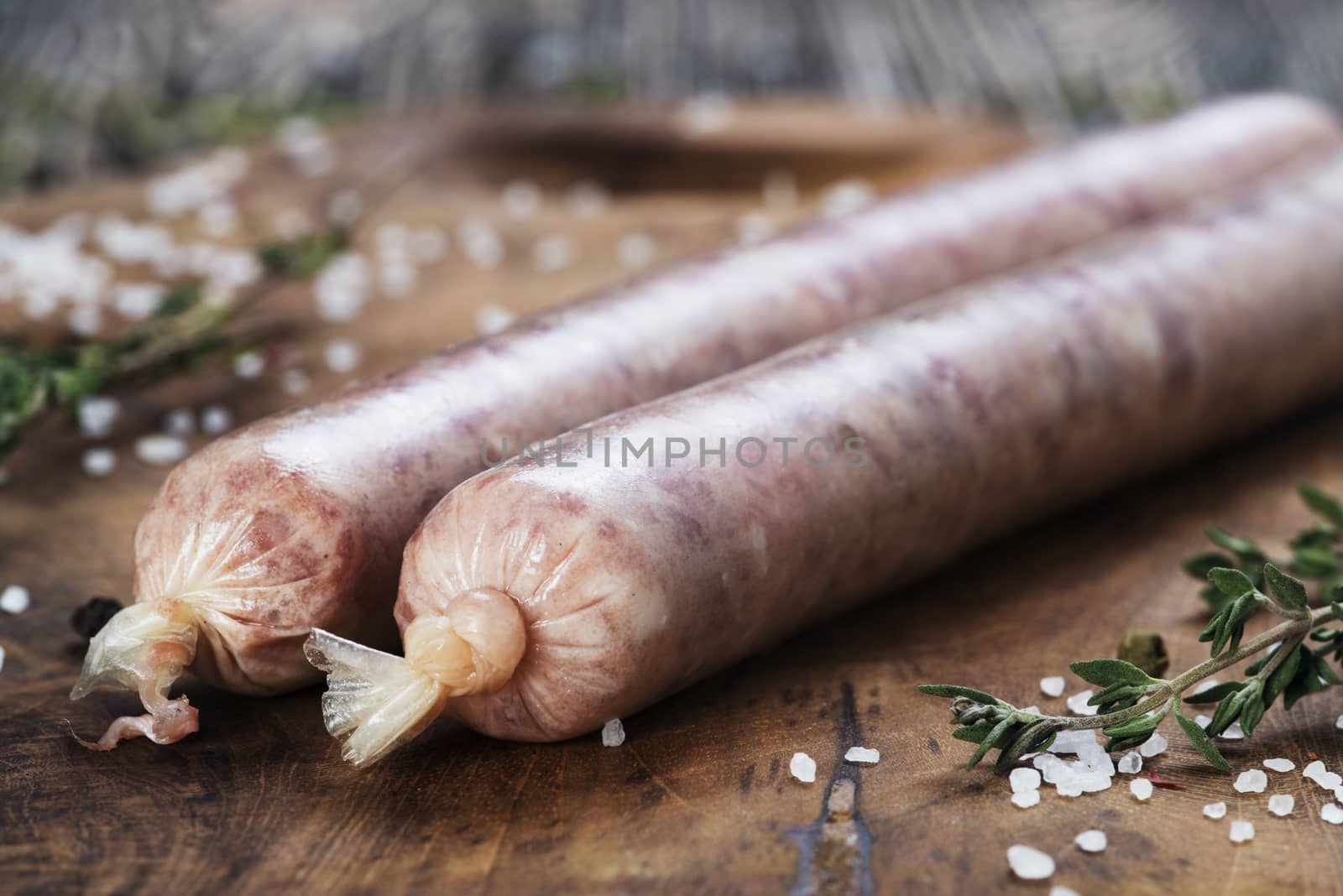 Raw sausages  by kzen