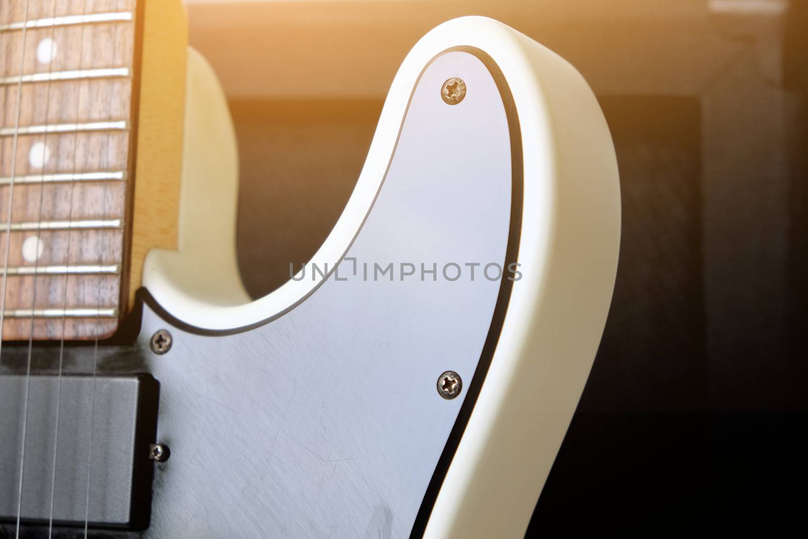 Detail of Electric Guitar
