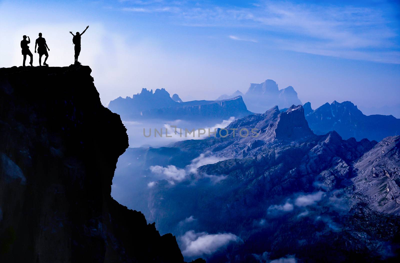 peak mountaineering success by crazymedia007