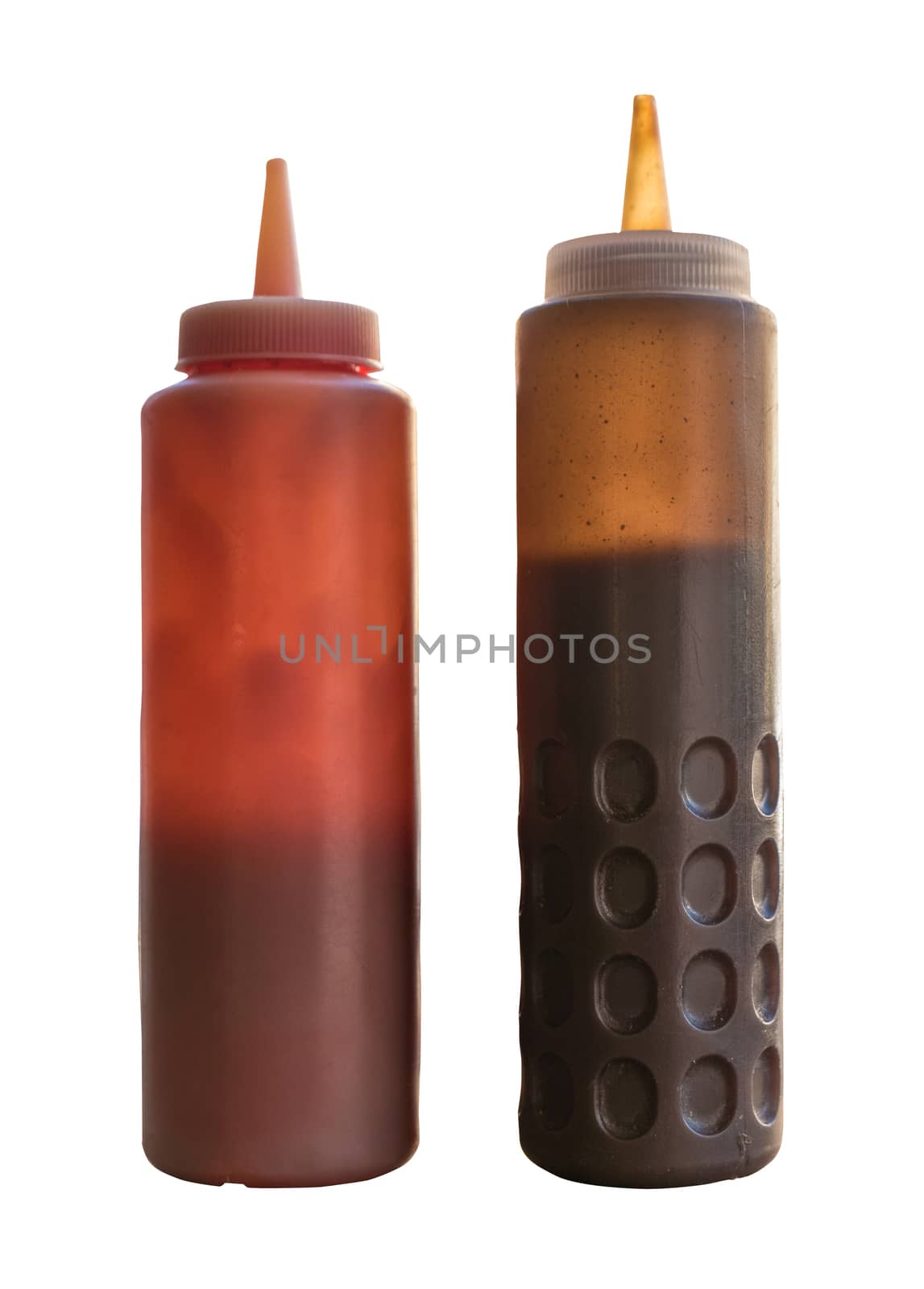 Squeezy Bottle Condiments by mrdoomits