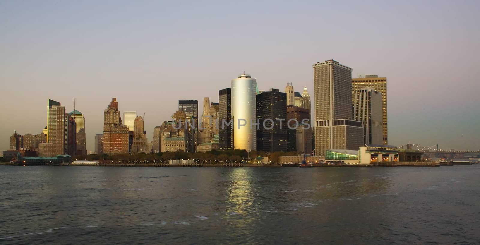 Southmost point of Manhattan, from the river by totony