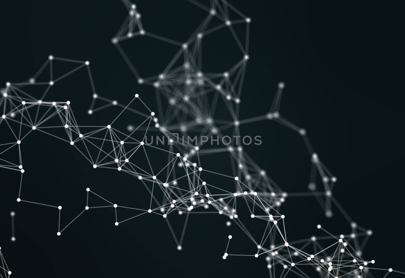 Abstract dark background. Technology concept by cherezoff