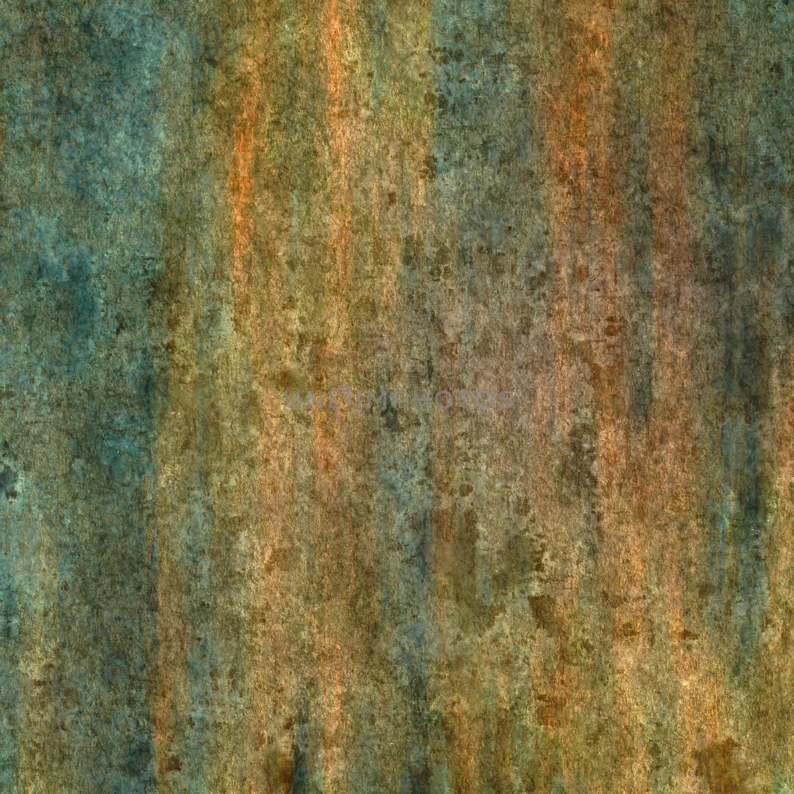 Illustration of a typical rusty surface background