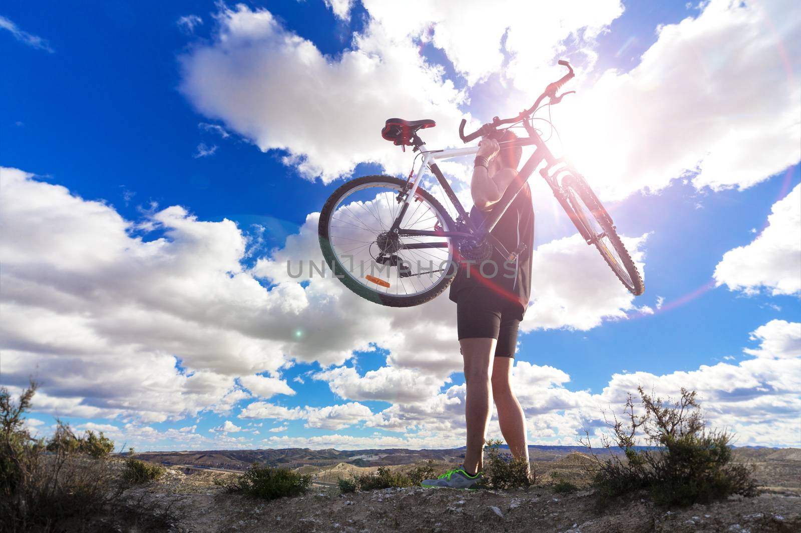 Mountain bike.Sport and healthy life by carloscastilla