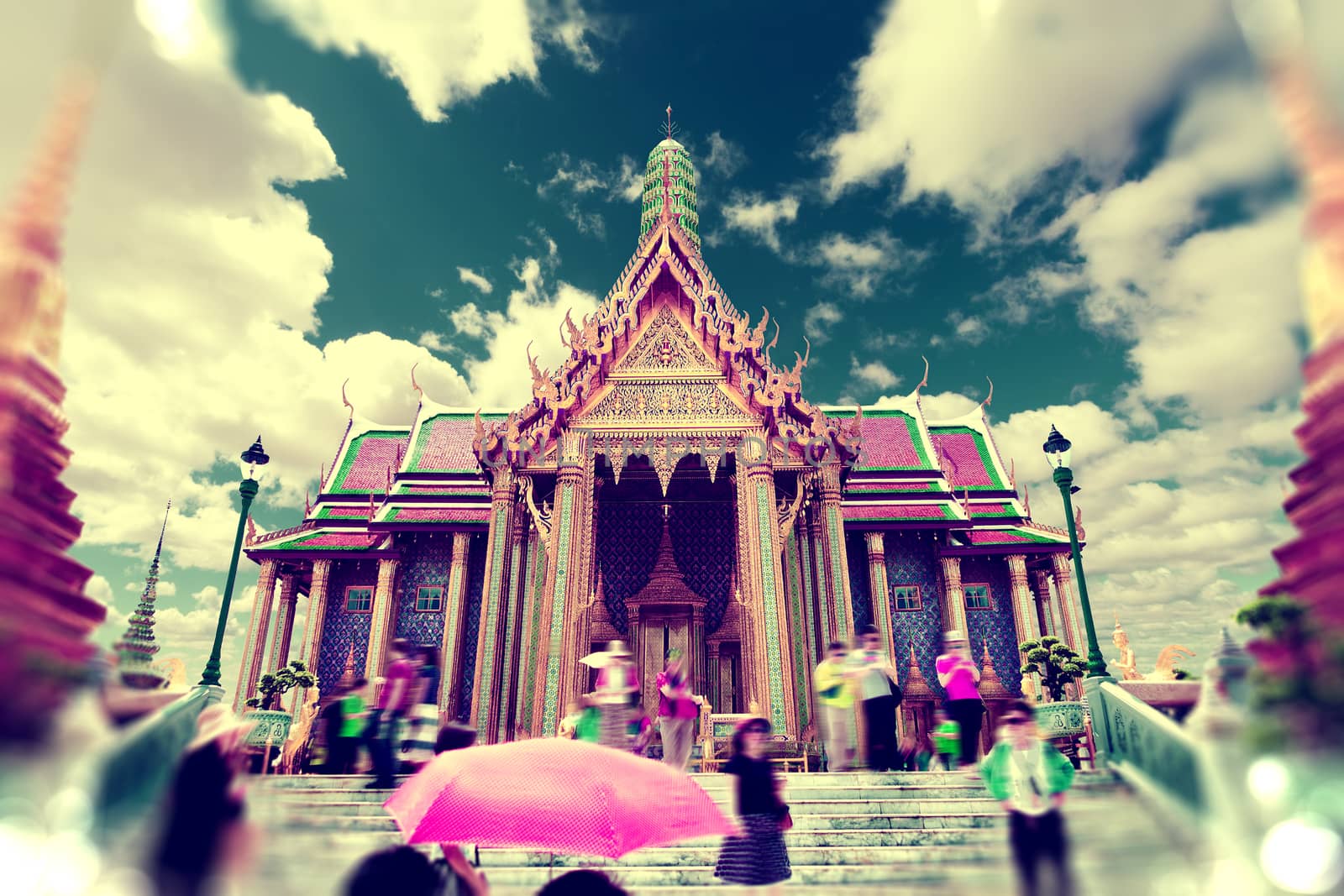 Royal palace thailand.Bangkok city landmarks