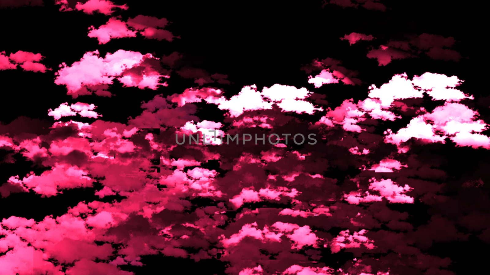 Abstract background with clouds. Digital 3d rendering