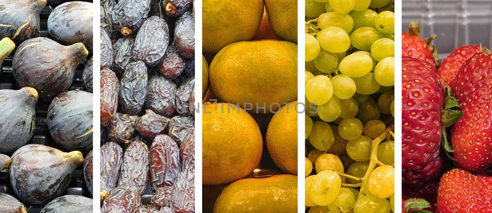 fruit collage