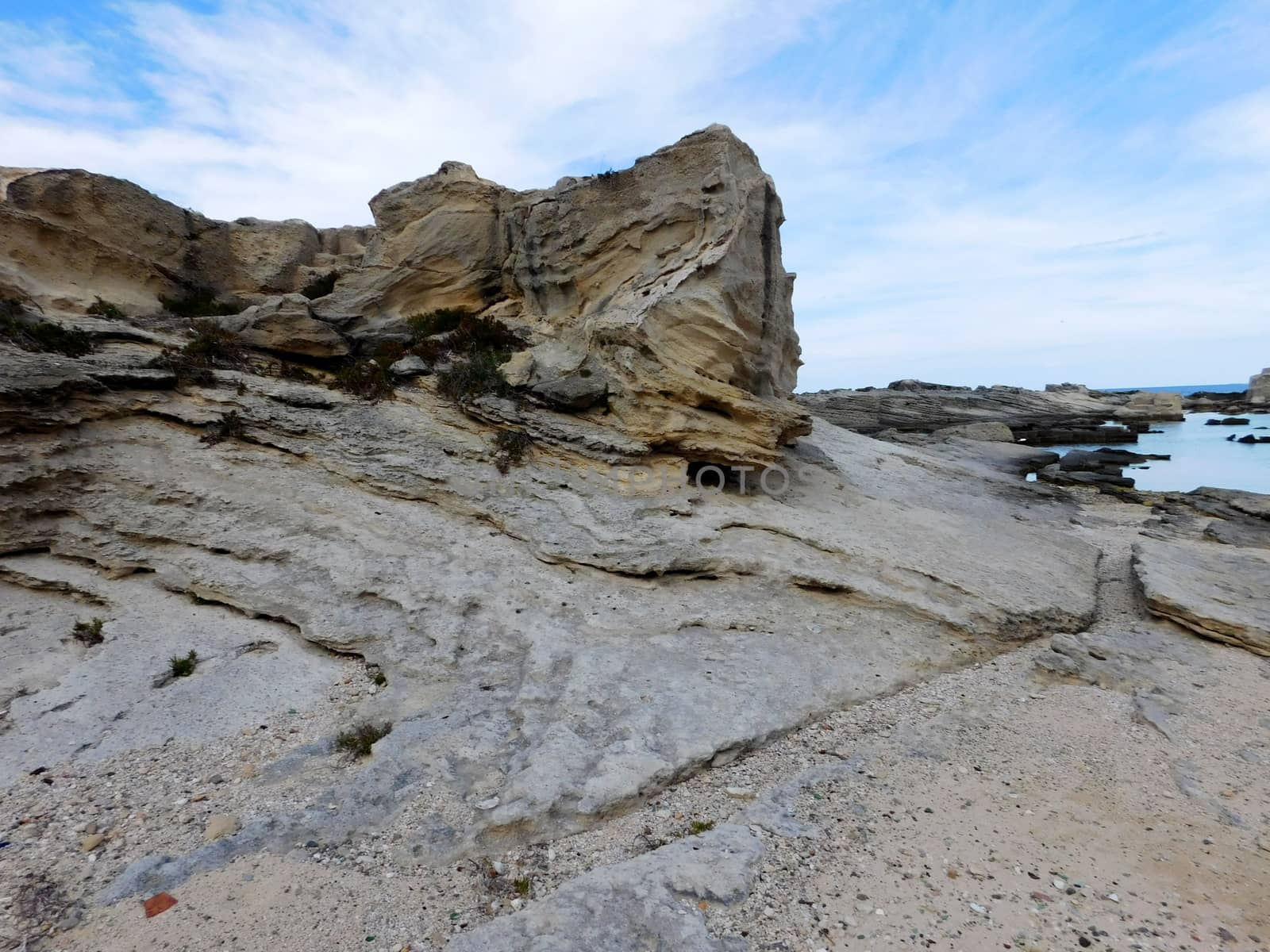 rocks at the sea