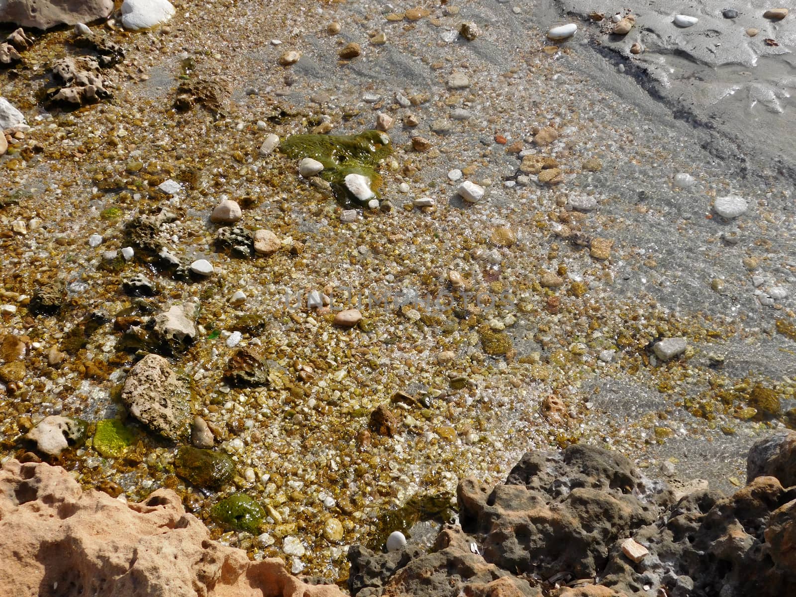 sea pebbles