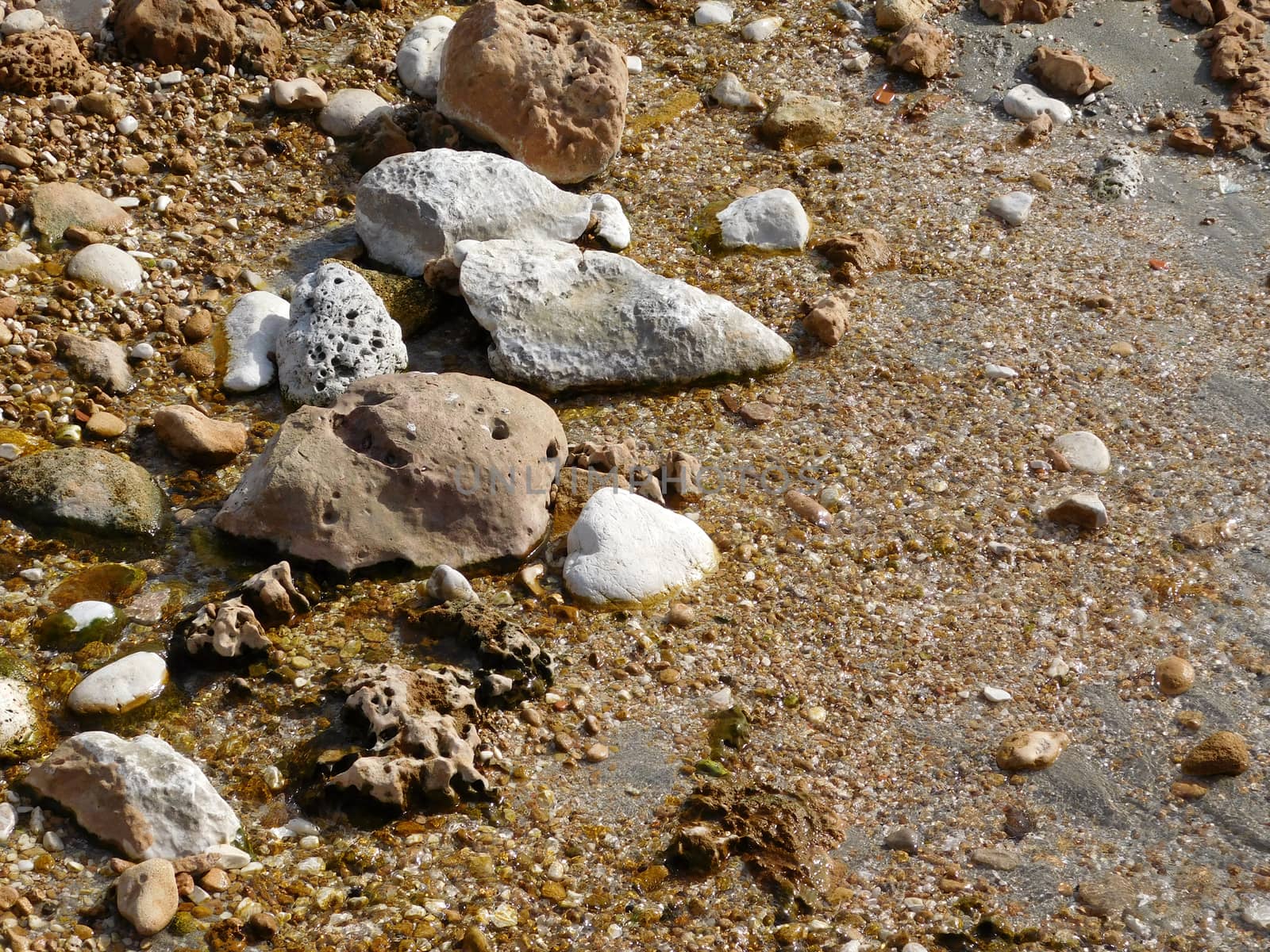 sea pebbles