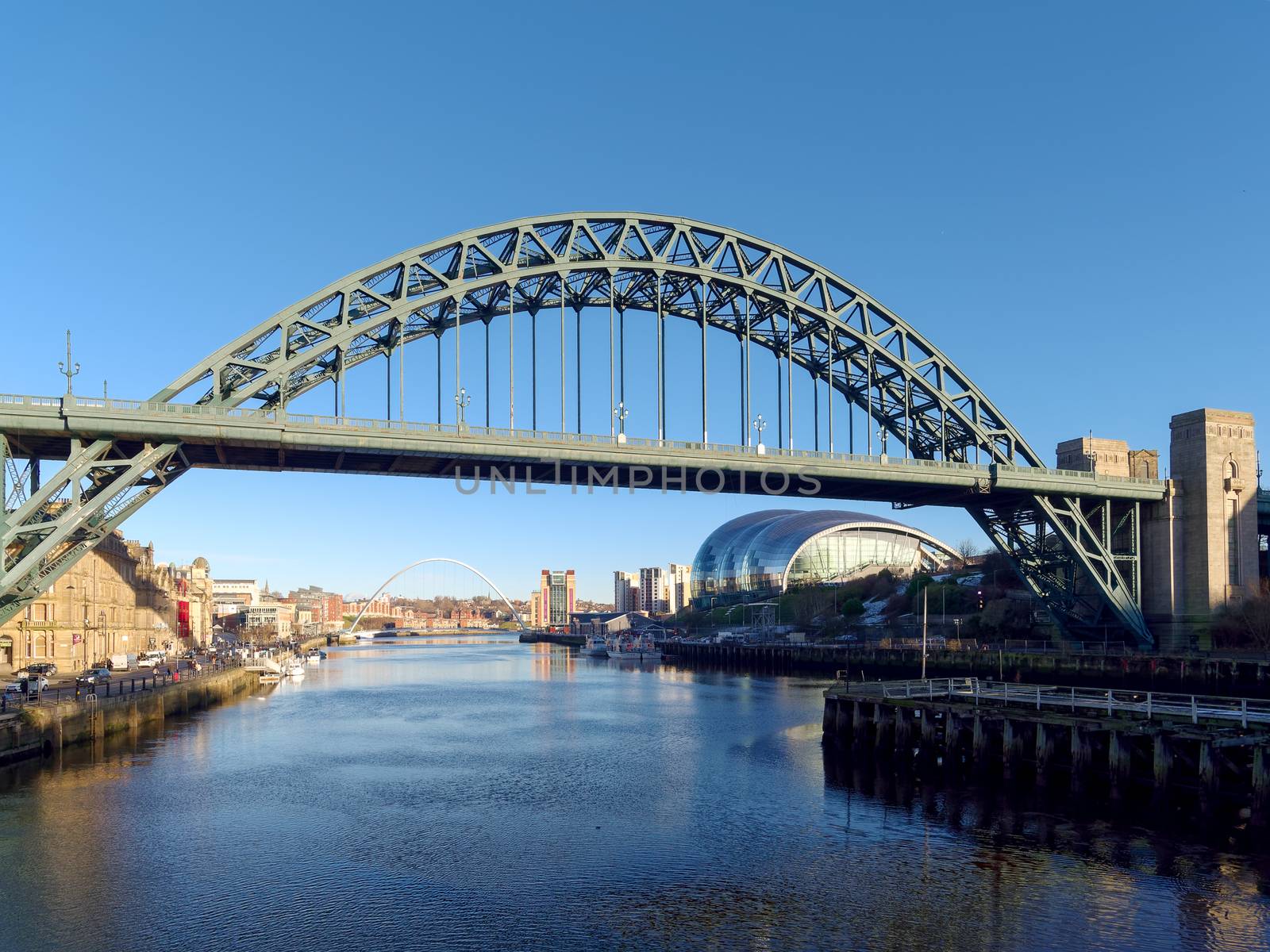 NEWCASTLE UPON TYNE, TYNE AND WEAR/UK - JANUARY 20 : View of the by phil_bird