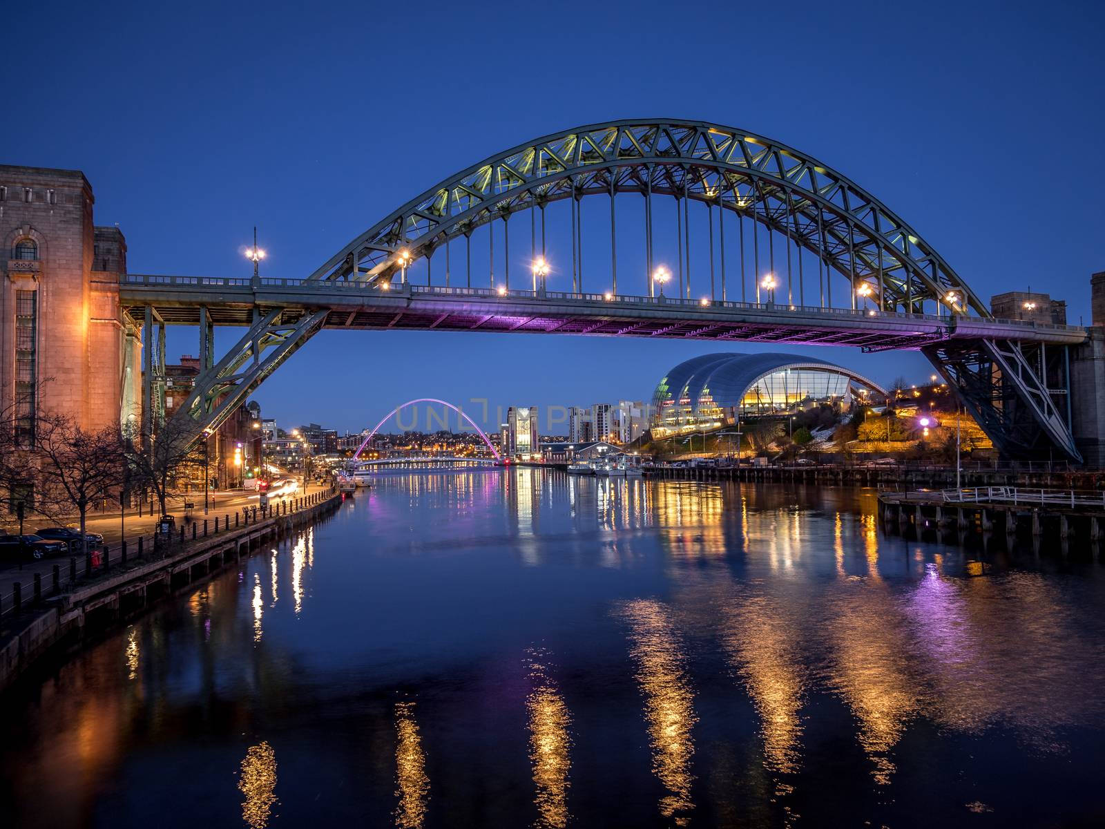 NEWCASTLE UPON TYNE, TYNE AND WEAR/UK - JANUARY 20 : View of the by phil_bird