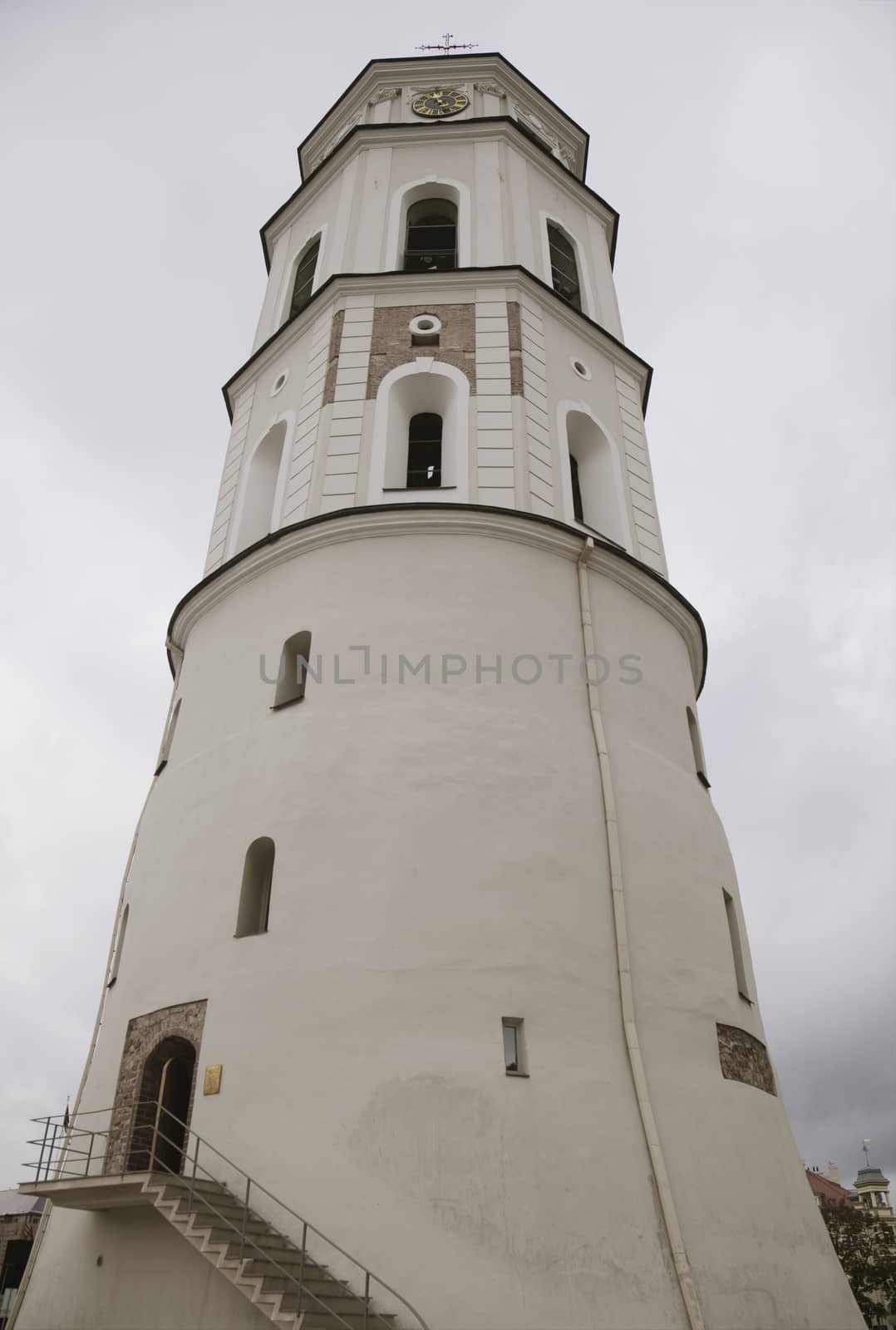 Bell tower Of Cathedral Of St. Stanislaus And St. Vladislav, Vilnius, Lithuania