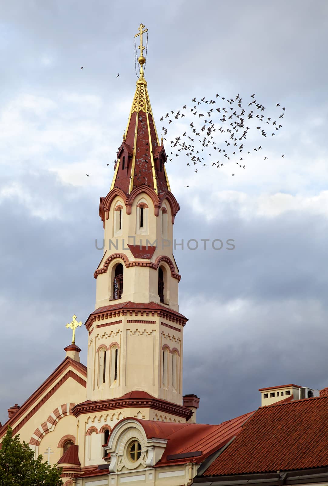 Orthodox church of St. Nicholas in Vilnius, Lithuania