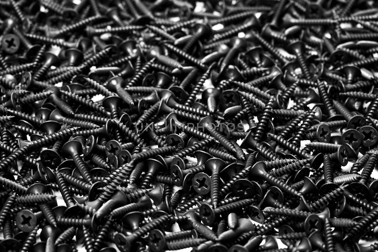 group of black screws by kokimk