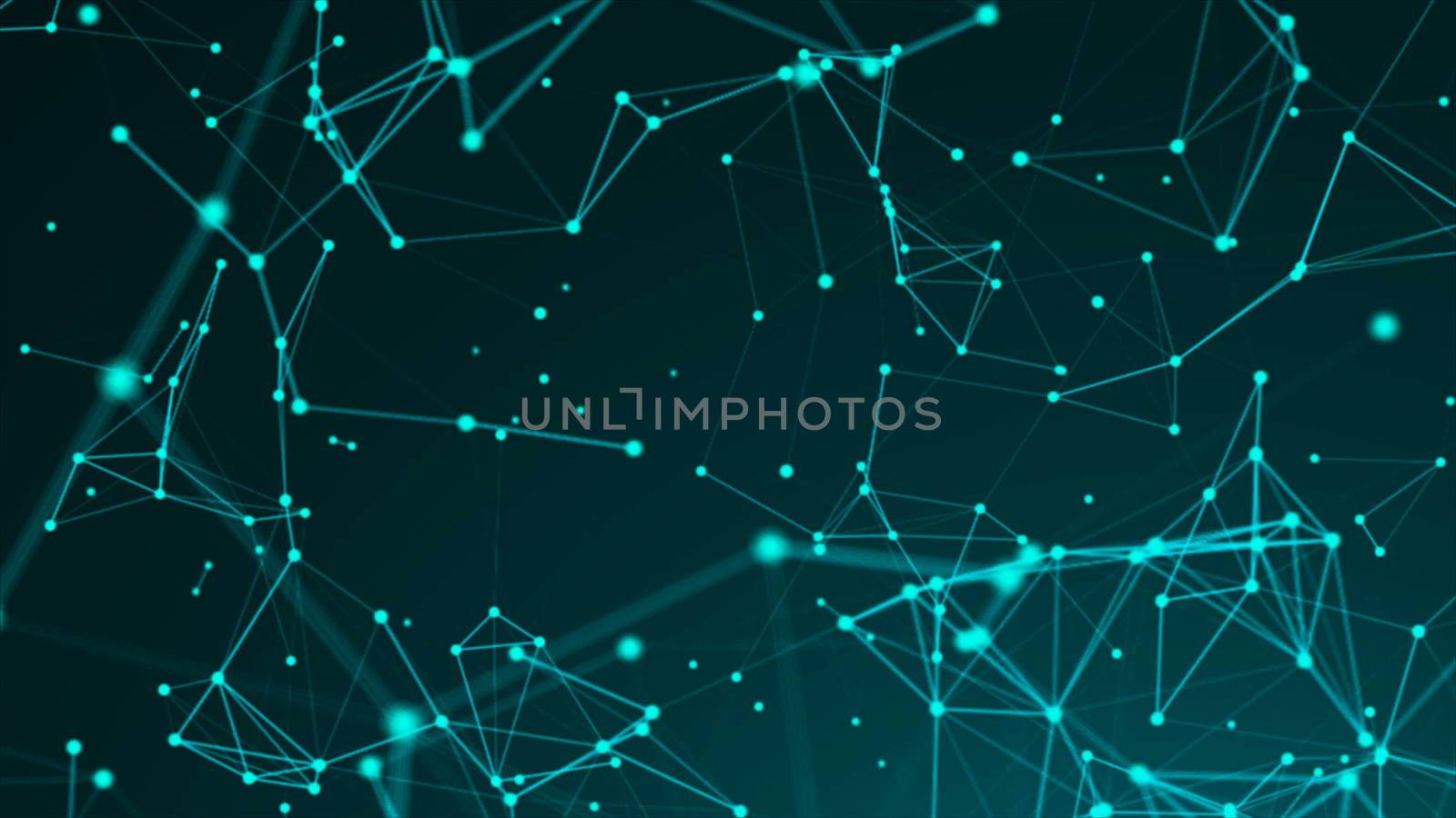 Abstract connection dots. Technology background. Network concept by nolimit046