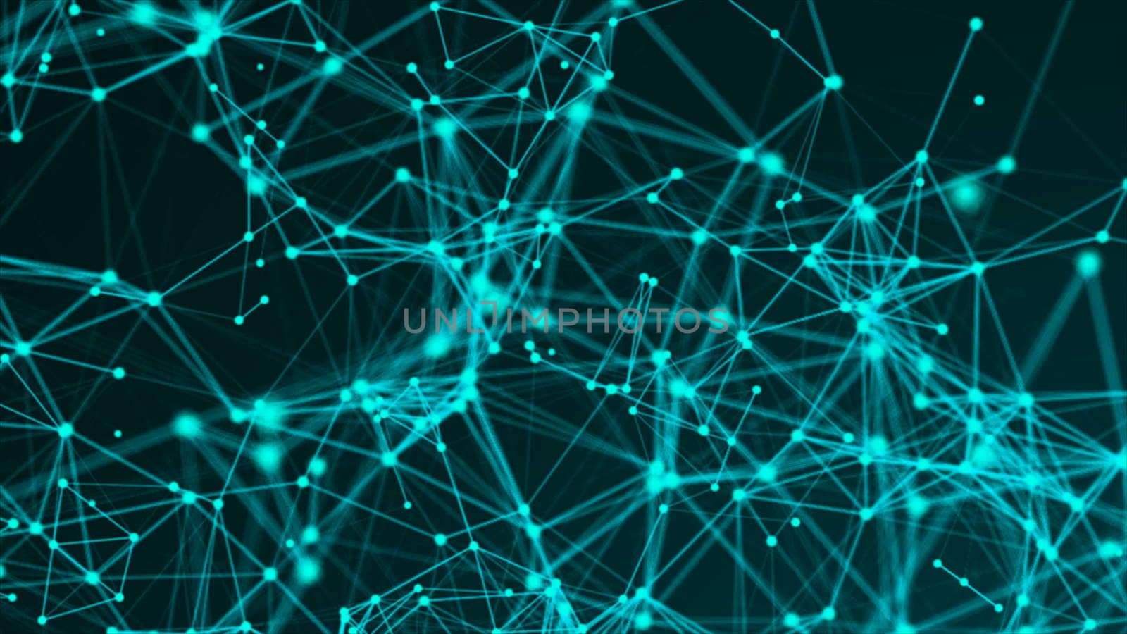 Abstract connection dots. Technology background. Network concept by nolimit046