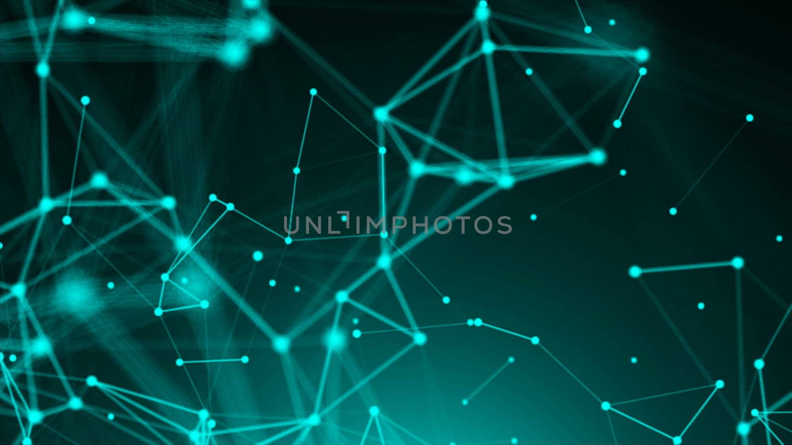 Abstract connection dots. Technology background. Network concept by nolimit046