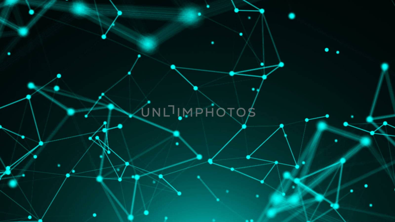 Abstract connection dots. Technology background. Network concept by nolimit046