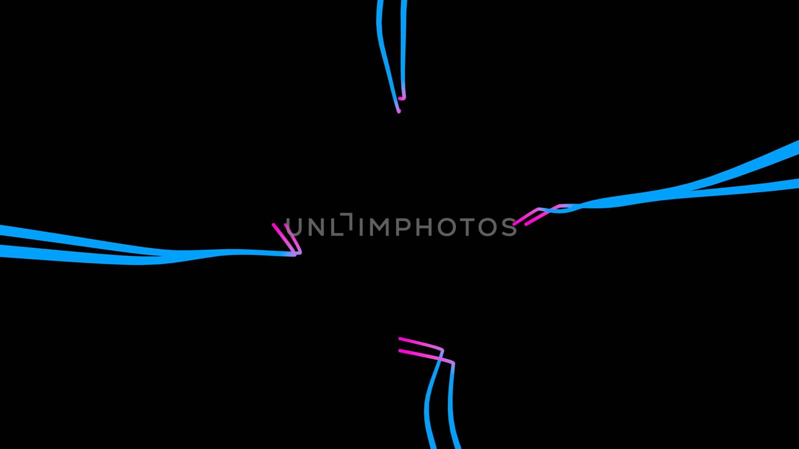 Abstract background with lines. 3d rendering abstract backdrop. by nolimit046