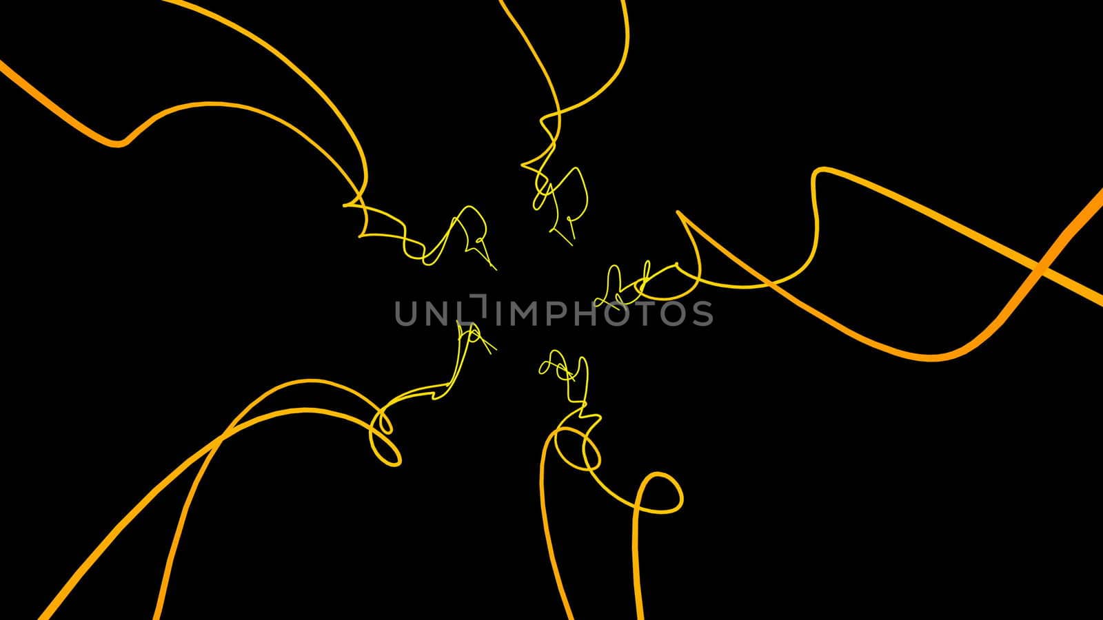 Abstract background with lines. 3d rendering abstract backdrop. by nolimit046