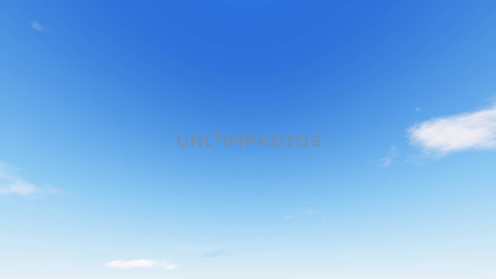 Cloudy blue sky abstract background, blue sky background with tiny clouds, 3d illustration