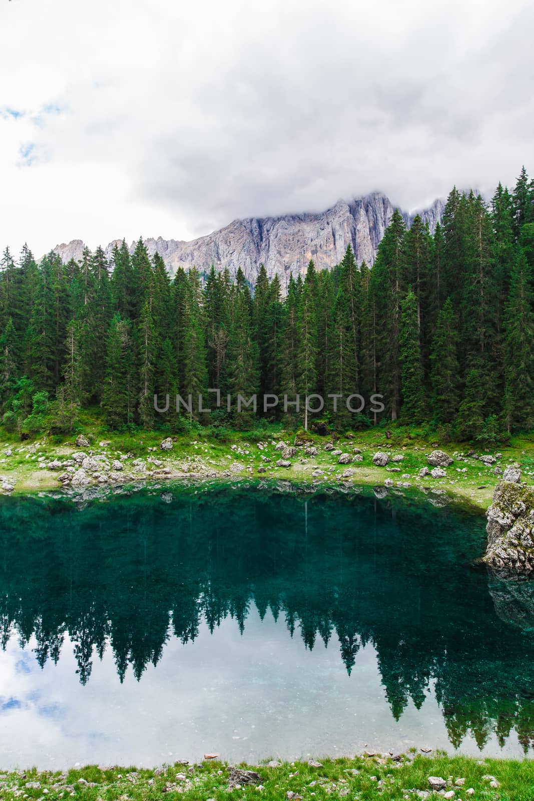 landscape the wild nature lake Misurina  by MegaArt