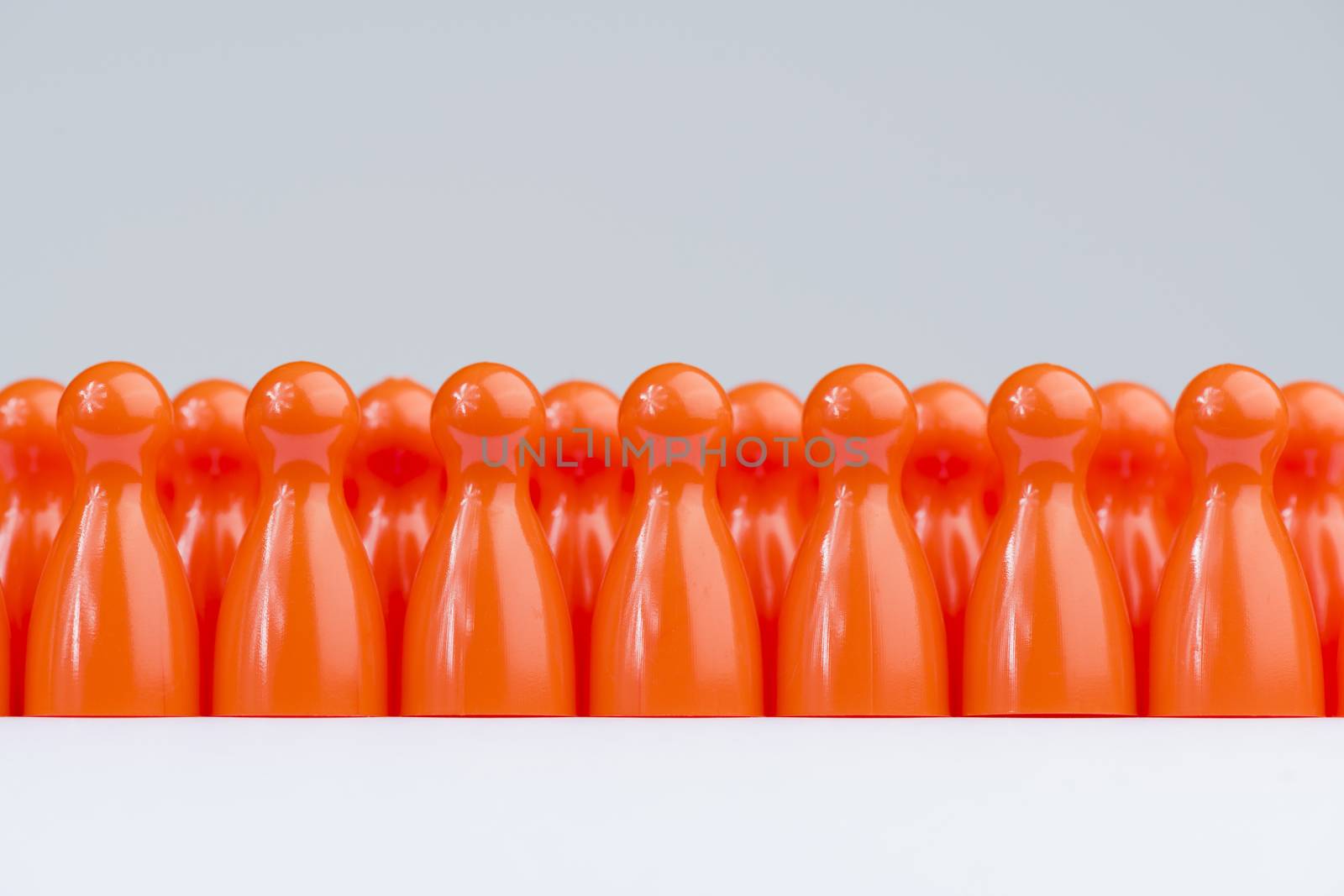 Conceptual orange game by Tofotografie