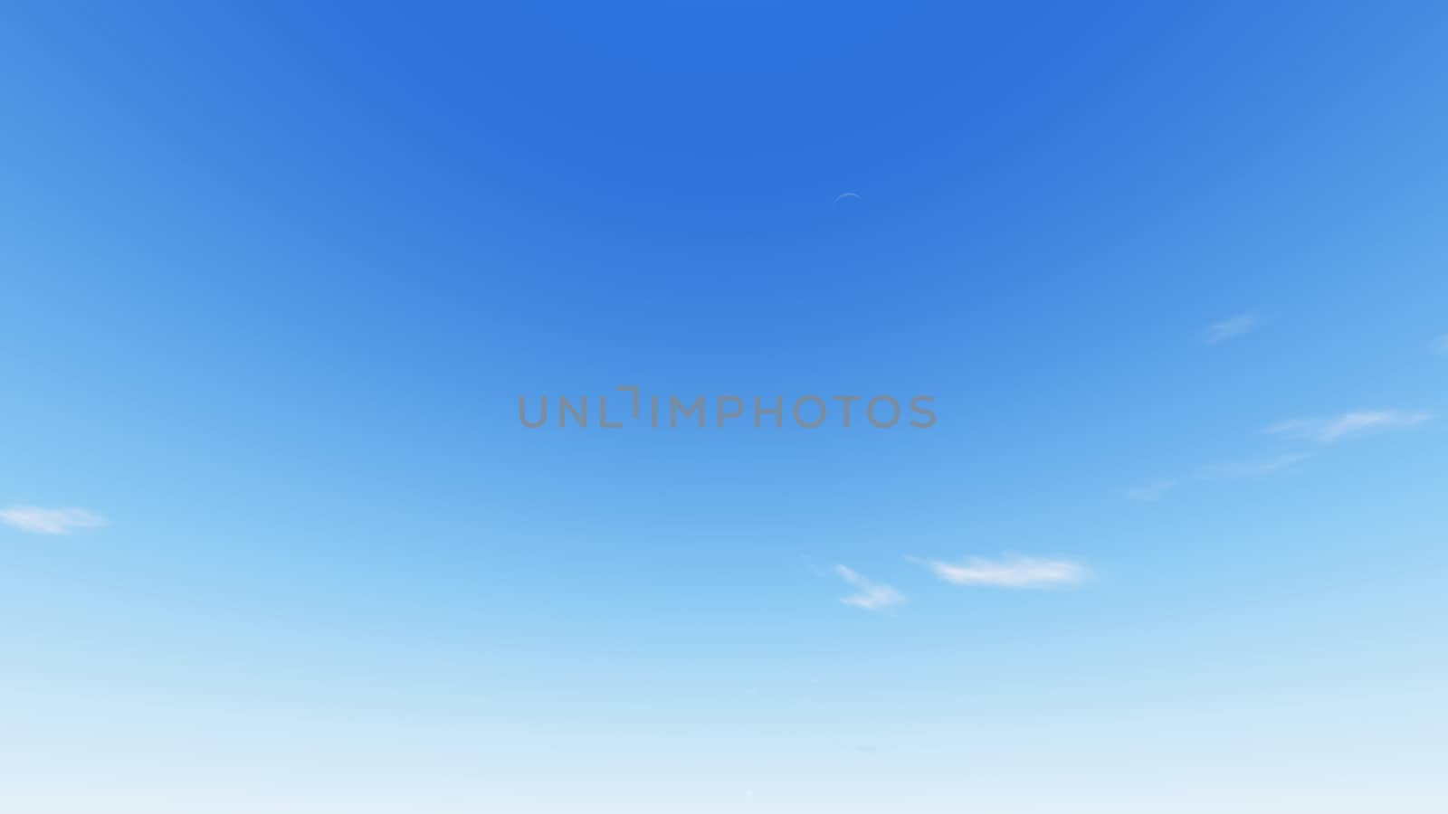 Cloudy blue sky abstract background, blue sky background with tiny clouds, 3d illustration