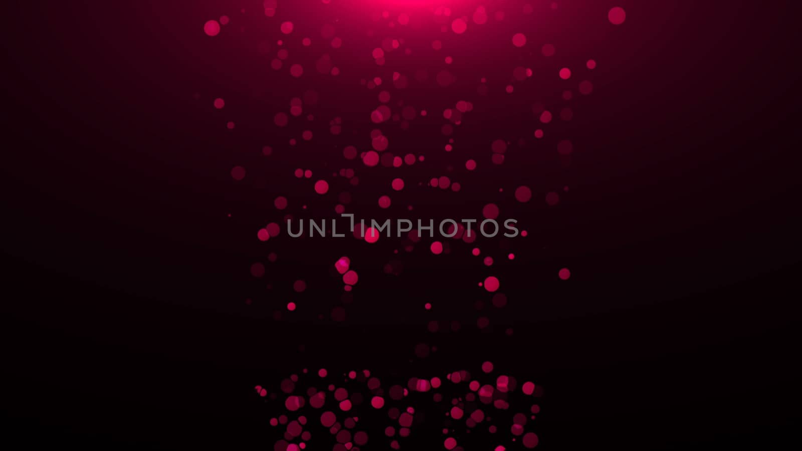 Abstract background with flickering Underwater bubbles. 3d rendering