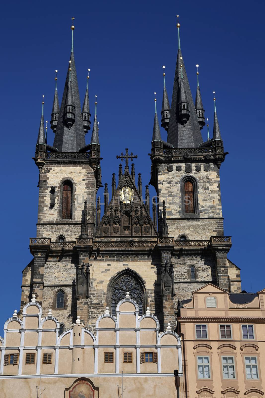 Church of our Lady Tyn in Prague, Czech Republic by vladacanon