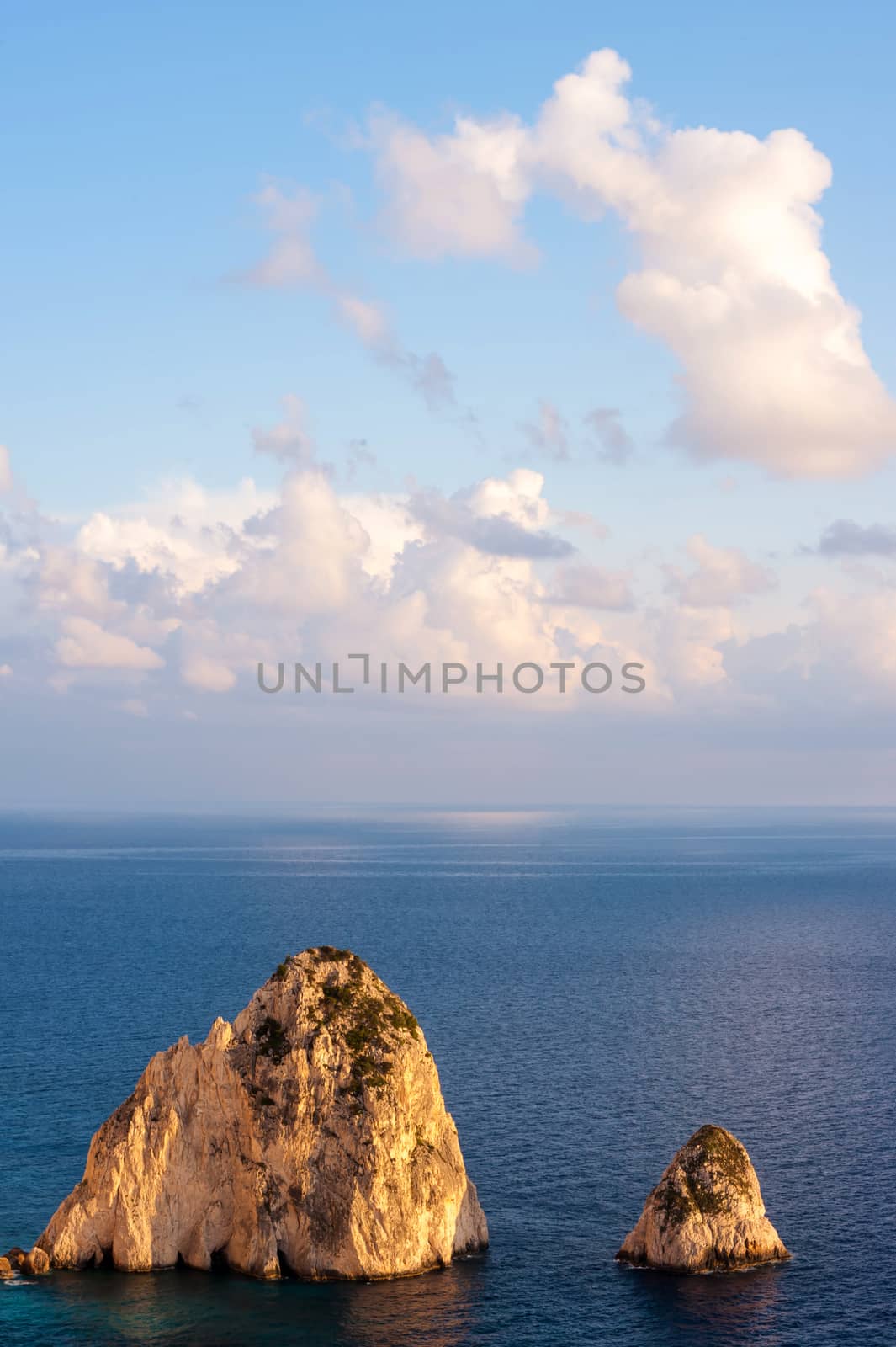 beautiful coast of an island in greece by smoxx