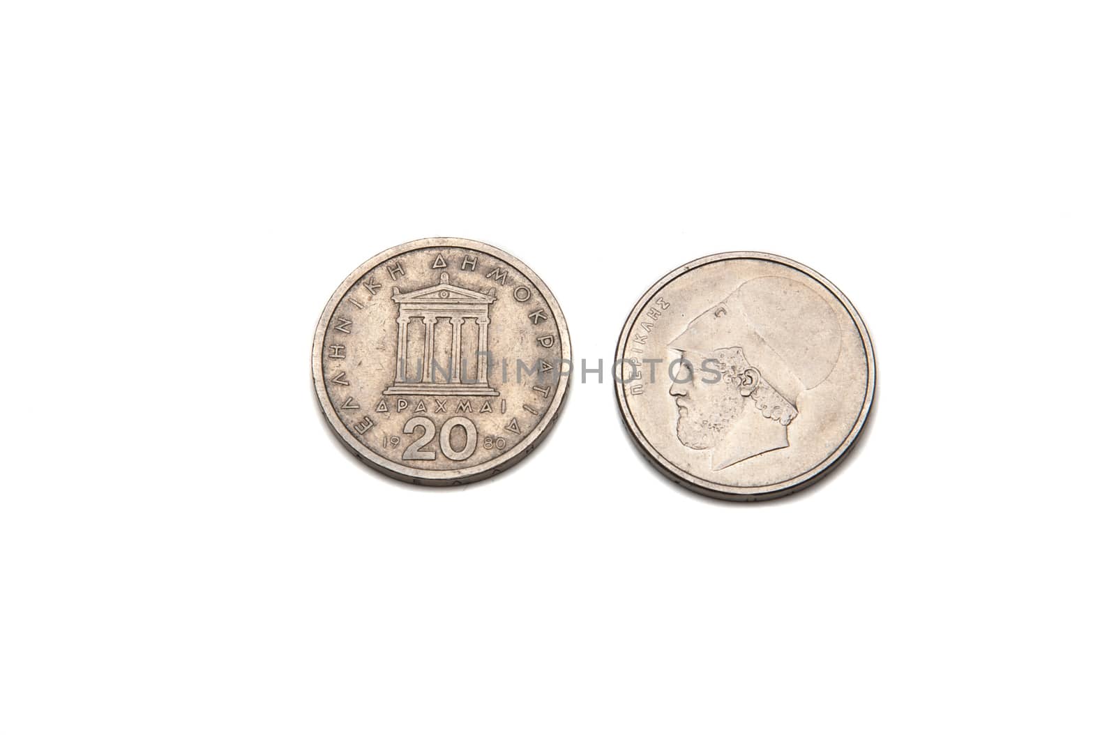 greek drachma coins by smoxx