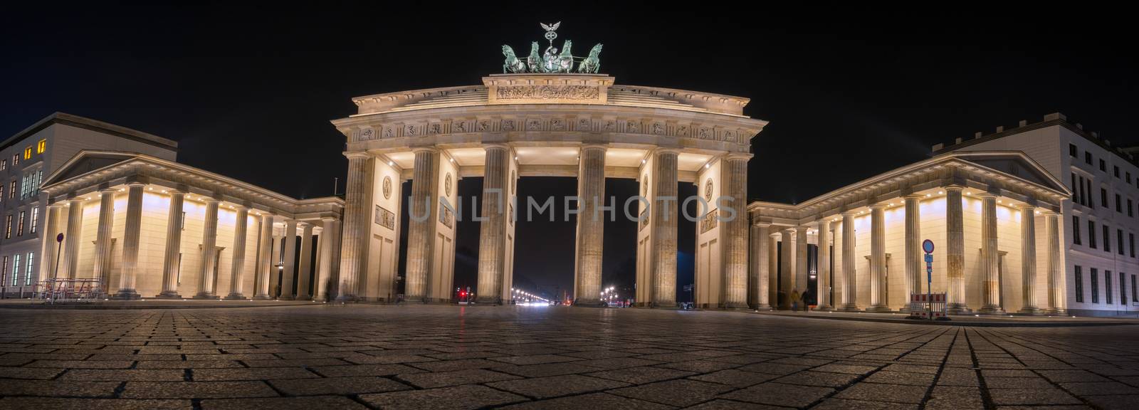 The Brandenburger Tor, one of the best-known landmarks and national symbols of Germany