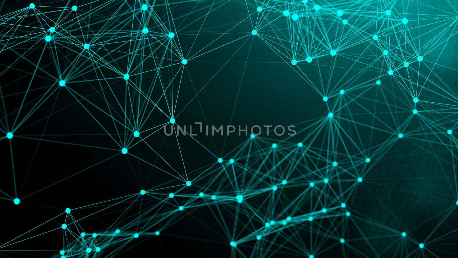 Abstract connection dots. Digital background by nolimit046