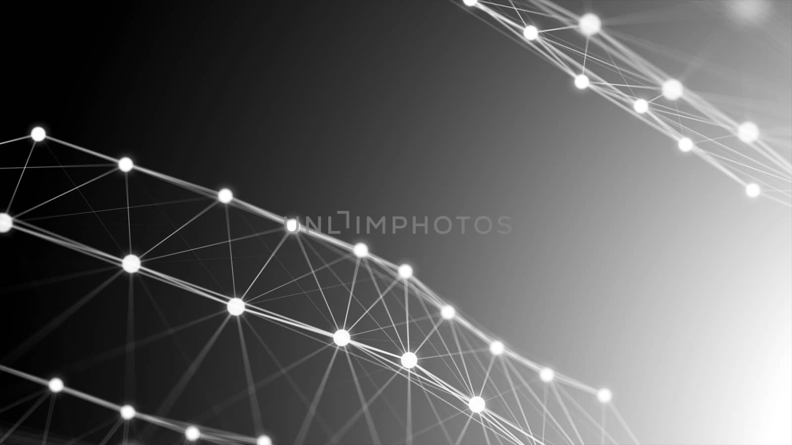 Abstract connection dots. Digital background by nolimit046