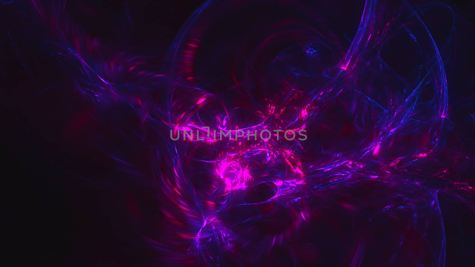 Abstract fractal light background. Digital 3d rendering backdrop. 8K resolution