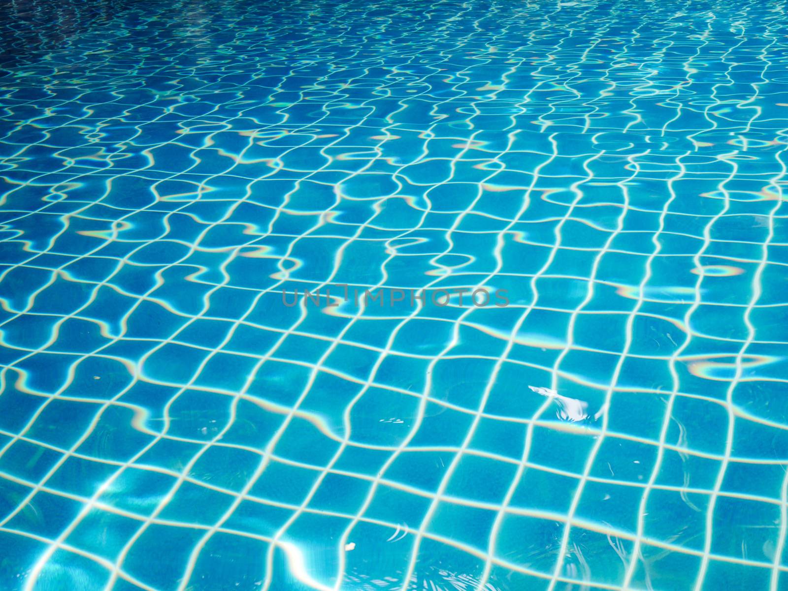 Beautiful pure water in the pool background