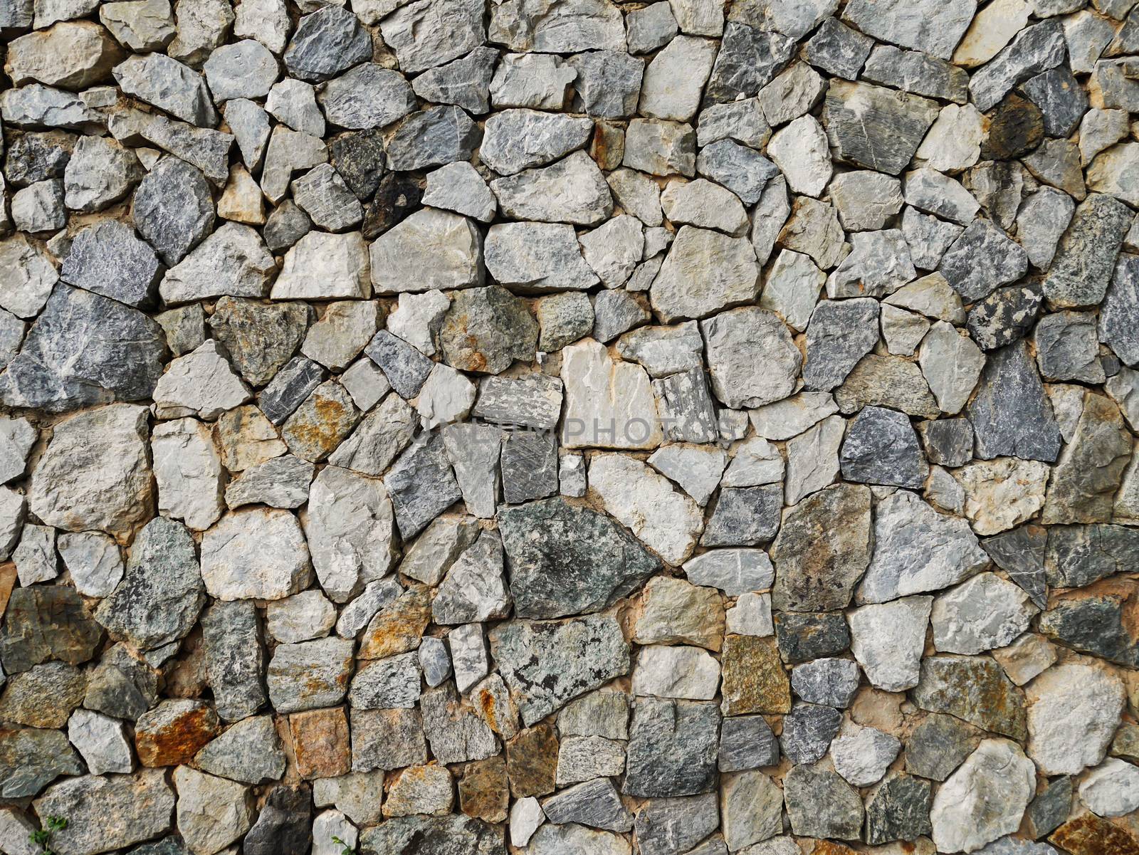 Old stone wall background texture