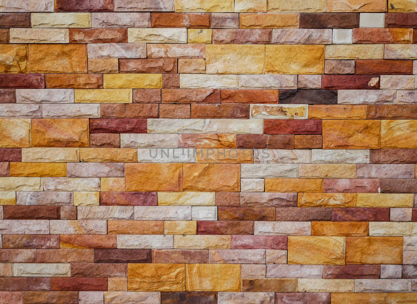 Stone brick wall backgound texture