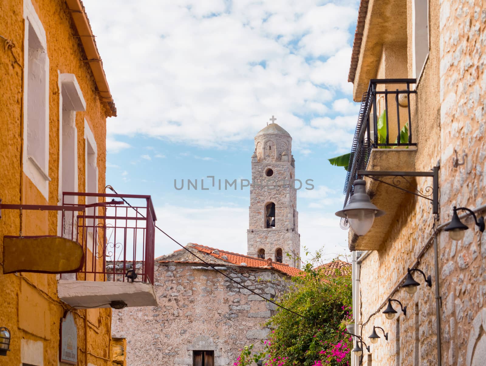 Traditional village of Aeropoli,
Laconia, Peloponnese, Greece