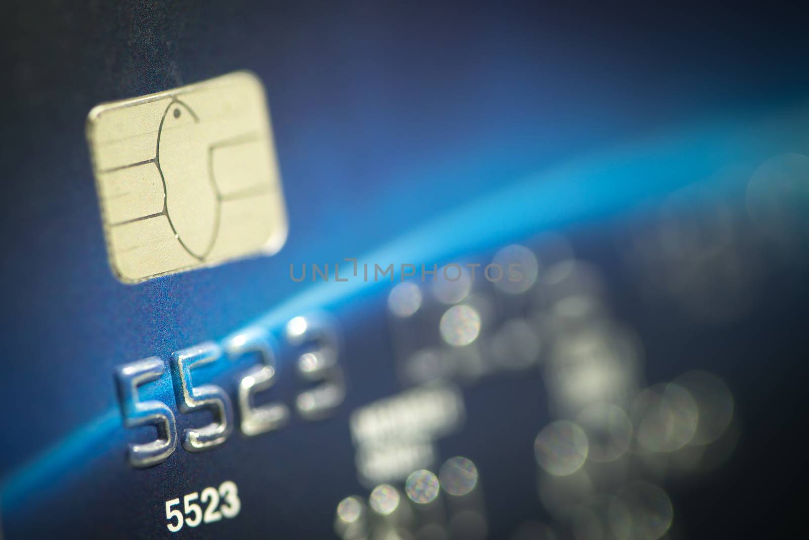 Macro shot credit card. by Kenishirotie