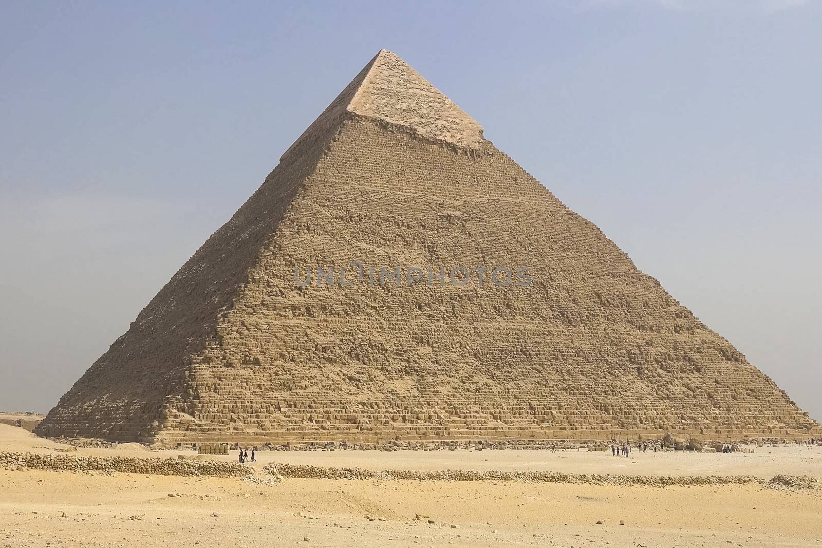 Pyramids of giza. Great pyramids of Egypt. The seventh wonder of the world. Ancient megaliths