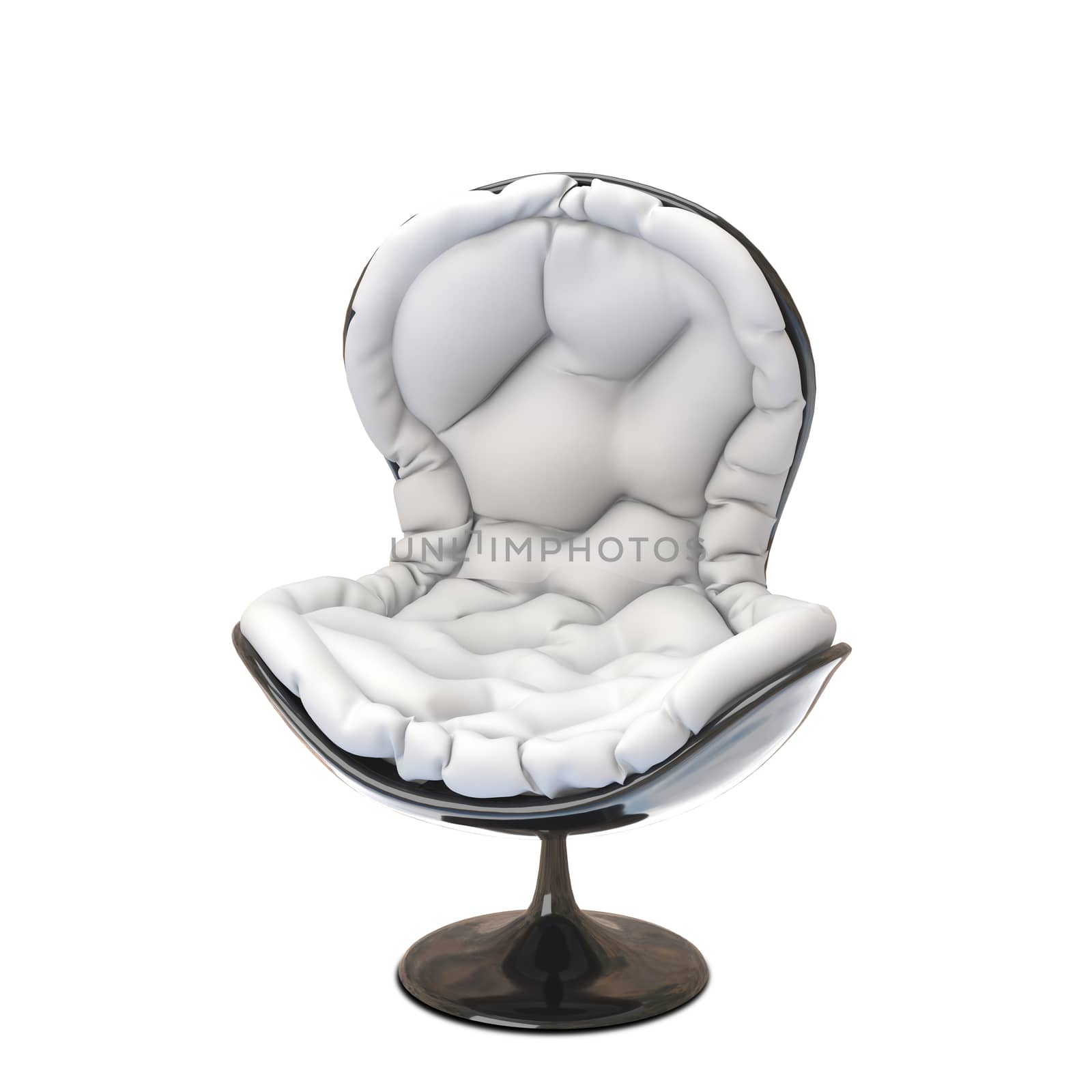 3D Illustration Soft Armchair by brux