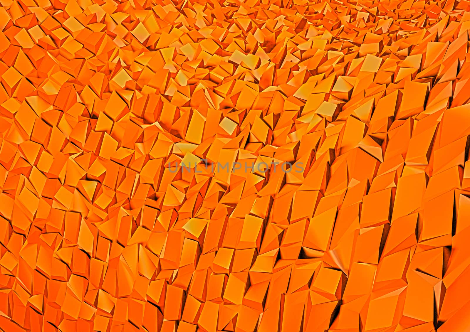 3D abstract background tiles. 3D rendering.