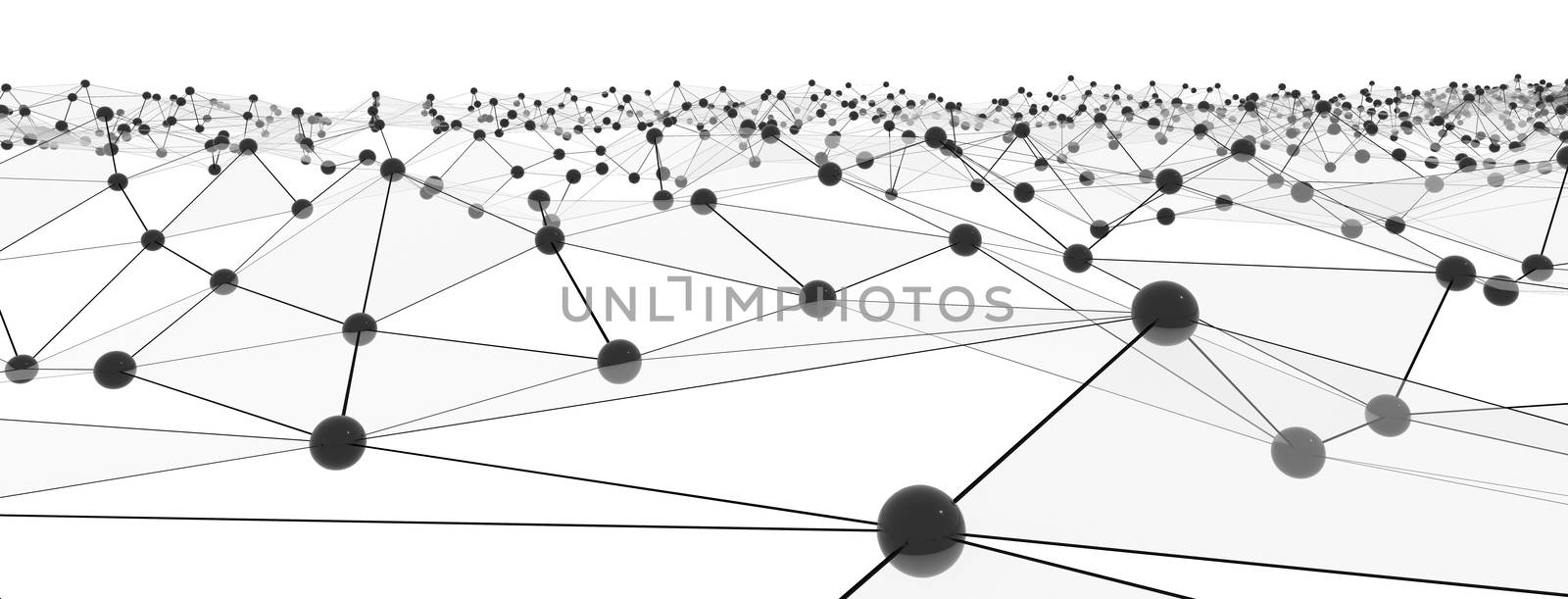 Concept of Network, Internet Communication by cherezoff