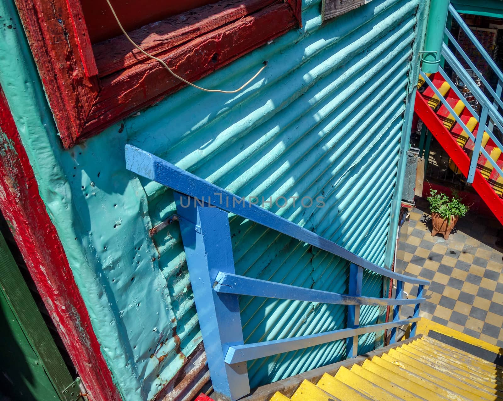 Colorful houses in Caminito, Buenos Aires by daboost