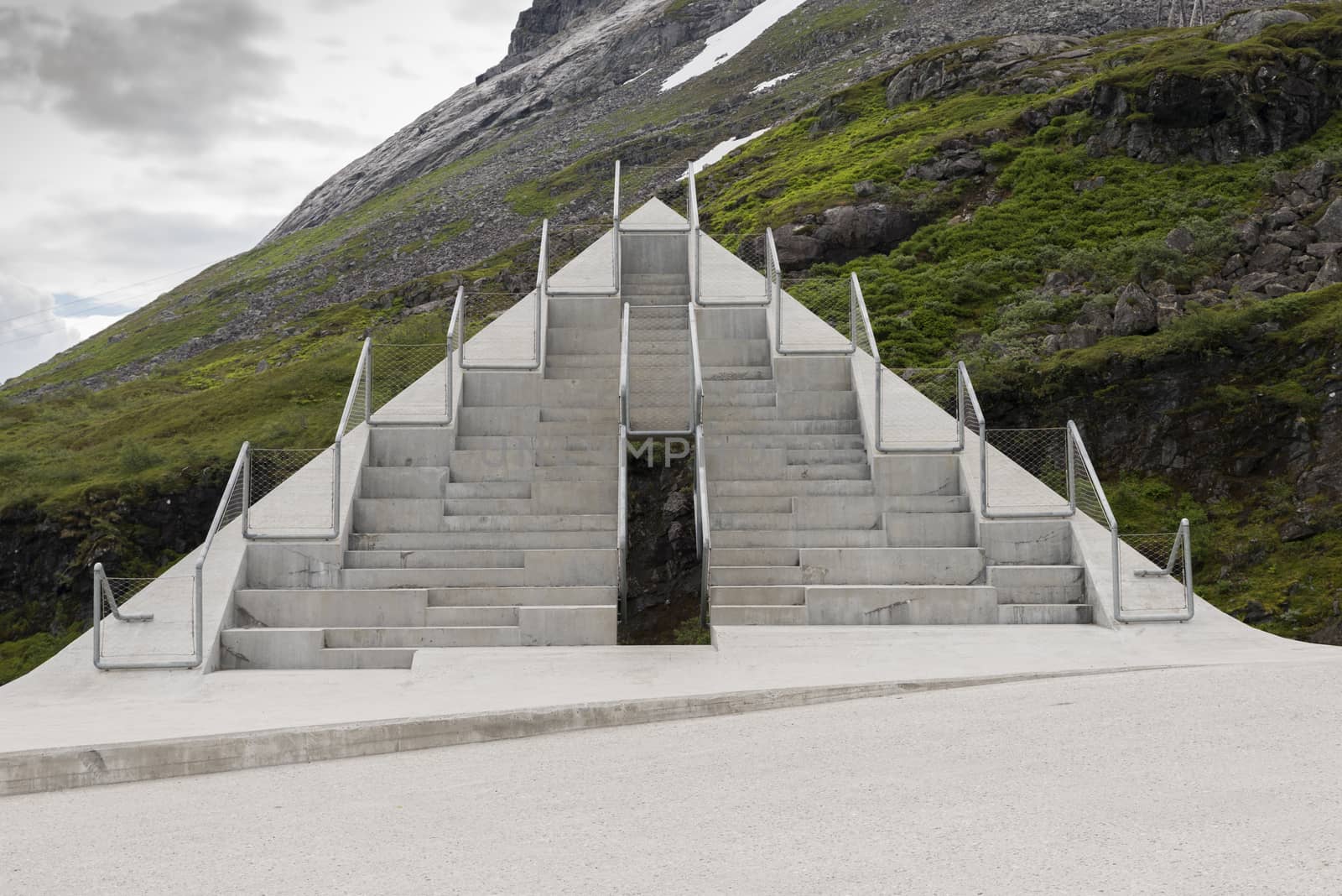 The “Utsikten” at Gaularfjellet is one of the great viewing platform that offers a spectacular view along the National Tourist Road Gaularfjellet