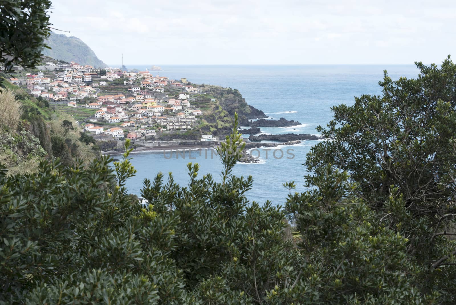 seixal village on madeira portuguese island